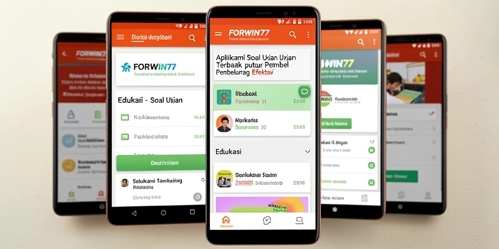 Tampilan antarmuka FORWIN77 yang menarik dan fungsional.