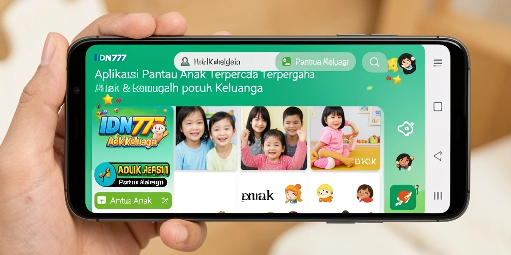 Tampilan antarmuka pengguna IDN777 yang intuitif dan mudah dipahami.