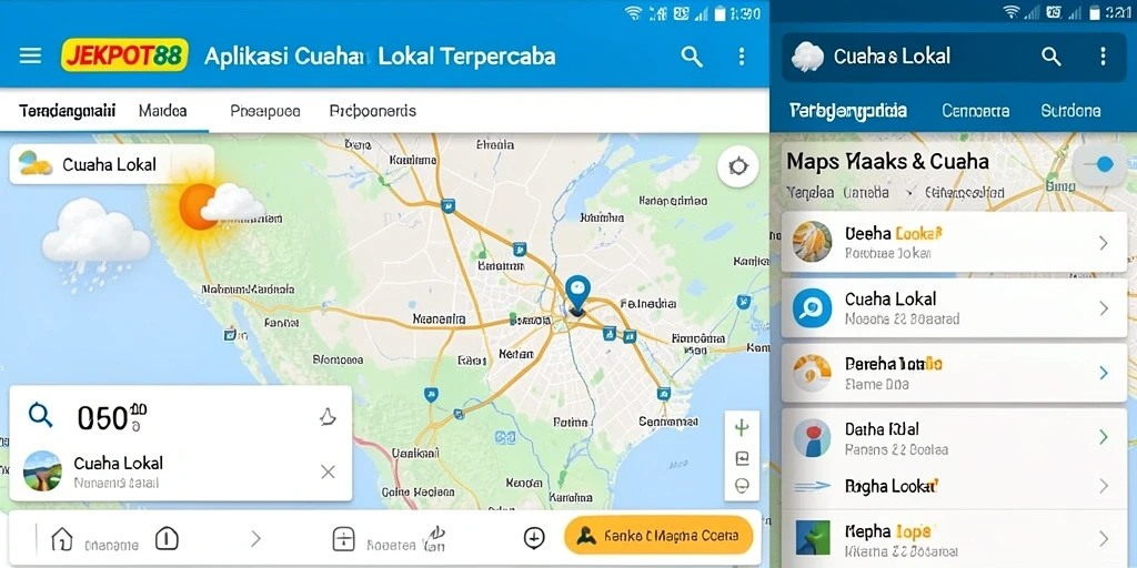 Tampilan antarmuka aplikasi JEKPOT88 yang menarik dan informatif.